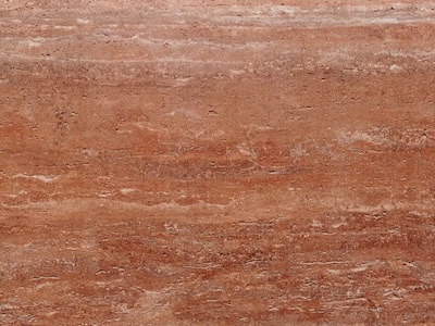 red travertine brushed